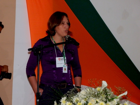 Roberta Faria, coordenadora de Responsabilidade Social e Cominica&ccedil;&atilde;o da Binotto