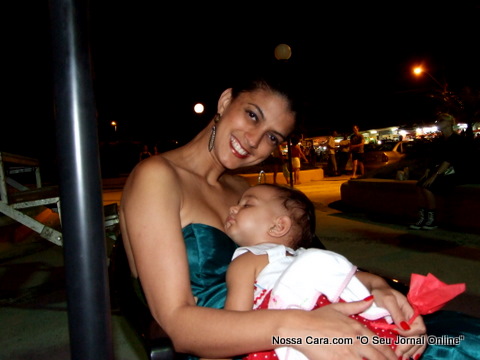 Cristiane Lima e sua linda filhinha Katarina