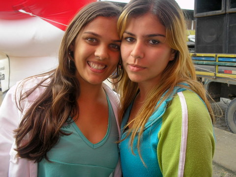 Gatas lindas enfeitaram a corrida