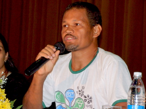 Sidivaldo de Oliveira (Presidente da ONG Natureza Bela promotora do evento)