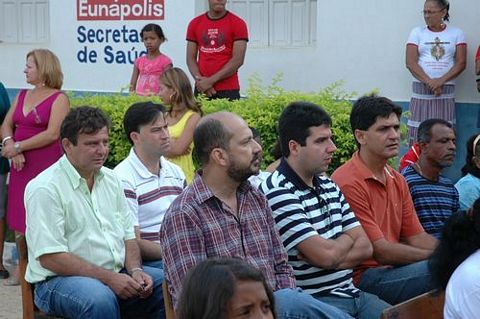 Missa campal no povoado de Gabiarra