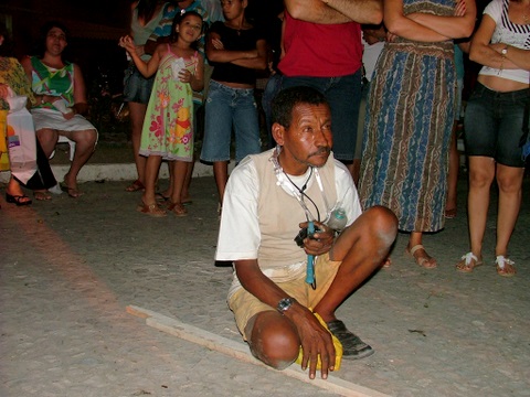 Assistindo ao concerto de Natal de 2006