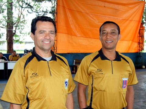 Dois árbitros sangue bom, Ocimar Carvalho e Elieliton