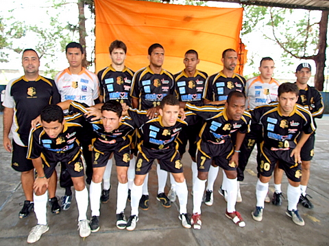 Equipe de Eunápolis, já garantida na final do bahiano de futsal 2008, só esperando o adversário de Gandu x FTC-salvador