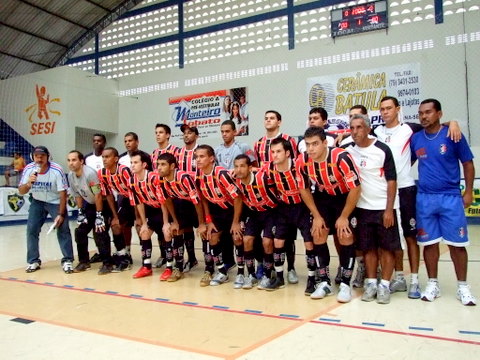 Equipe do Santa Cruz - Vice-campeã do grupo 5 da Taça Brasil