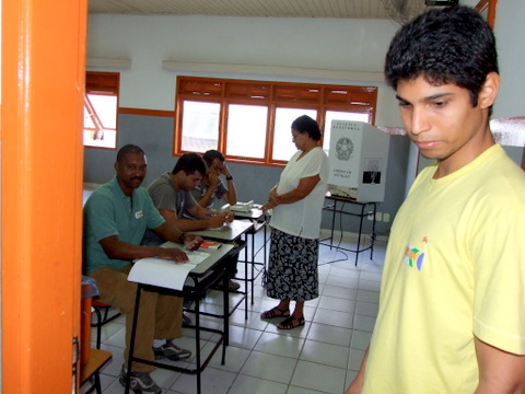 Interior da se&ccedil;&atilde;o no IASC