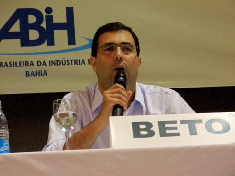 Beto do Ax&eacute; Moi, um dos postulantes a prefeitura de Porto