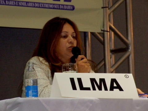 A advogada Ila Ramos, candidata do PT.