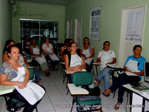 Alunos do Curso de Licores Finos em sala de aula