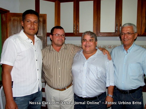 Beto, Jorge Vieira, L&uacute;cio e Osvaldo Carib&eacute;