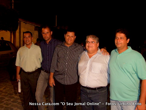 Luiz Guimar&atilde;es, Junio do Carmo, Sardinha, L&uacute;cio Vieira e Rog&eacute;rio Andrade