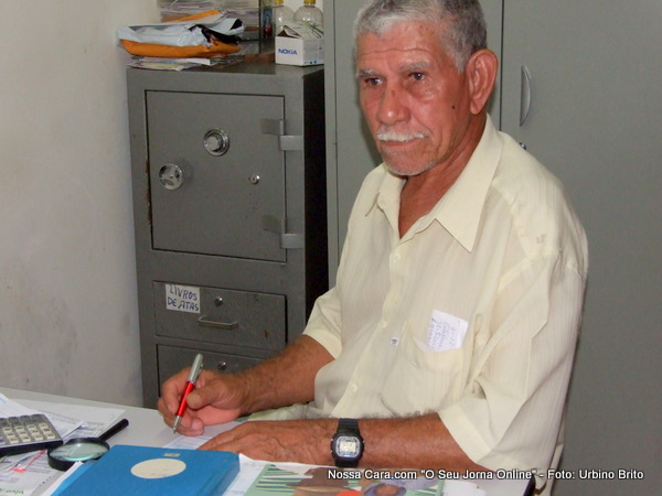 O diretor de Finan&ccedil;as e Patrim&ocirc;nio do STTR/Eun&aacute;polis, Jos&eacute; Pereira Costa, 77 anos