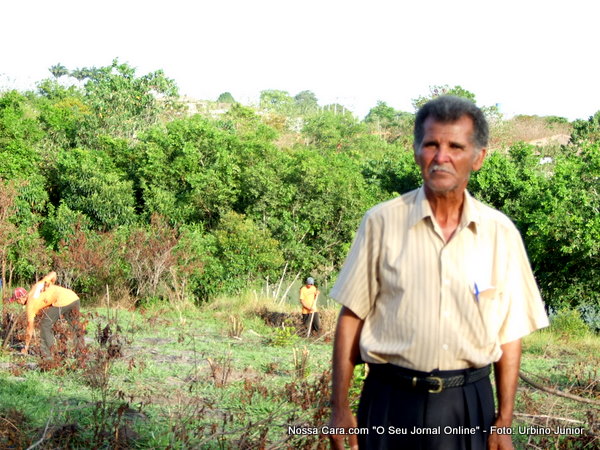 Jos&eacute; Airton Figueiroa, adiministrador do parque do Gravat&aacute;