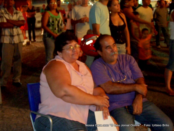 O casal Anselmo e Elaine n&atilde;o perdem uma edi&ccedil;&atilde;o dos Sons de Natal