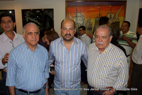 Paulo Souto, Rob&eacute;rio Oliveira e C&eacute;sar Borges