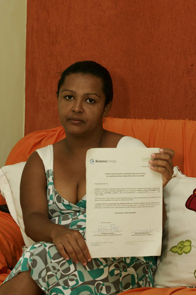 Presidente da Associa��o Rural da Col�nia, Luz�nia Cl�udio de Melo - Foto Joa Souza / A Tarde