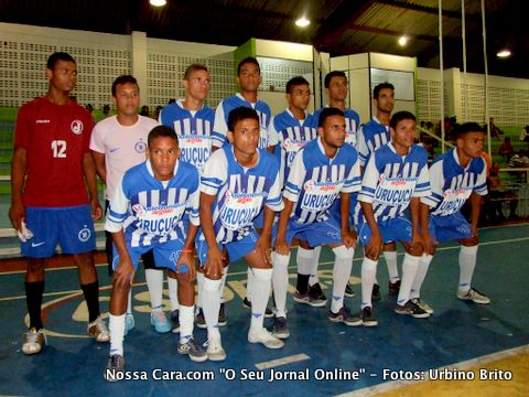 Equipe de Uru&ccedil;uca que veio com uma boa equipe para cobrir a falha de Aurelino Leal que n&atilde;o veio 