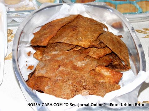 Bifes de casca de mandioca nossa equipe experimentou e aprovou