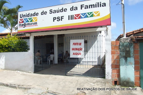 Postos de sa&uacute;de s&atilde;o reativados