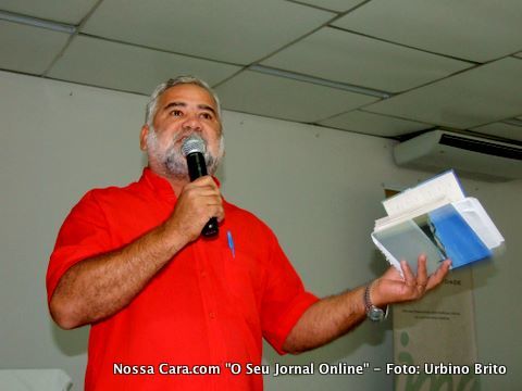 Vereador Lucas Leite, um dos pronunciamentos mais contundentes contra a duplica&ccedil;&atilde;o da Veracel