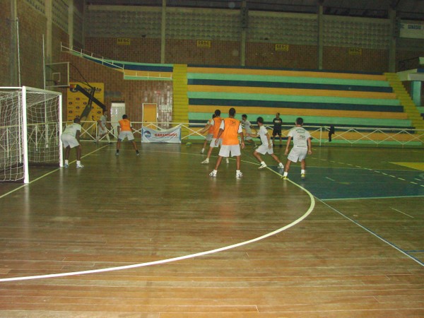 Continua o treino para a primeira partida da Ta&ccedil;a Brasil de Clubes