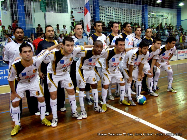 Sele&ccedil;&atilde;o de Futsal de Eun&aacute;polis, que mais uma vez chega a fina do Campeonato Bahiano 