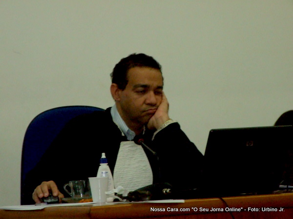 O Juiz Dr. Otaviano que presidiu o julgamento