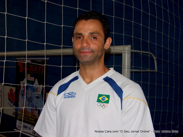 Carlos Vieira Santos (Bocorinha) faixa preta 4&ordm; Dan que foi intergrante da Sele&ccedil;&atilde;o Brasileira de Karat&ecirc; por oito anos