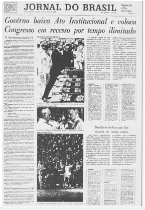 A capa do AI-5, de dezembro de 1969, trazia a seguinte previs&atilde;o: 