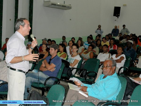 Foto da plen&aacute;ria que aconteceu no audit&oacute;rio do IFBA meses atr&aacute;s