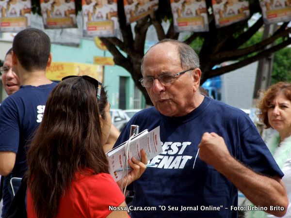 Tarcisio Formiga, gerente do SEST/SENAT, que sempre participa destas campanhas