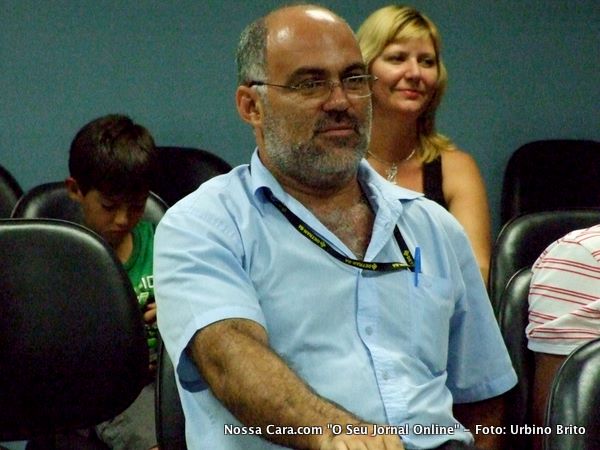 Wellington Santo, o novo diretor da Ciretran de Eun&aacute;polis que foi apresentando pelo vereador Lucas Leite