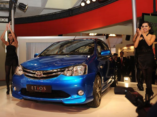 Toyota Etios, novo compacto da marca japonesa que poder&aacute; ser feito no Brasil - Foto: AP