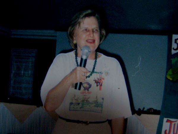 Dra. Zilda Arns quando esteve em Eun&aacute;polis em 1995