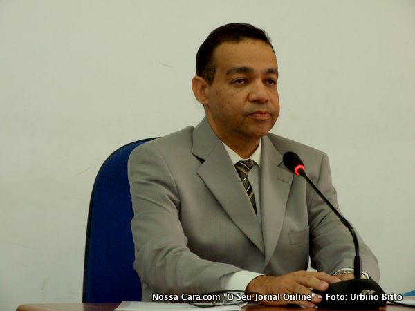 O Juiz Dr. Otaviano que presidiu a solenidade 
