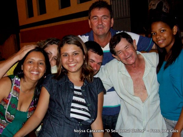O empres&aacute;rio rural Z&eacute; Sossai parentes e amigos sempre prestigiando a festa de S&atilde;o Sebasti&atilde;o