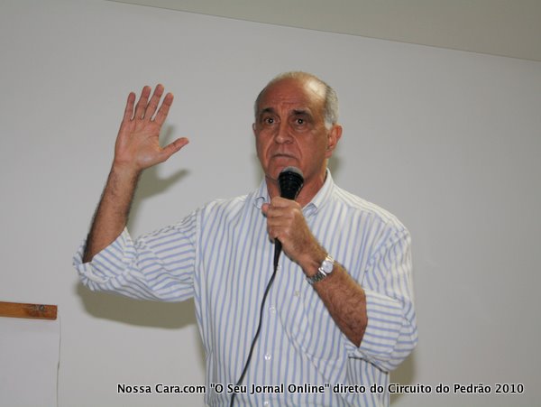 O ex governador Paulo Souto durante seu discurso no evento 