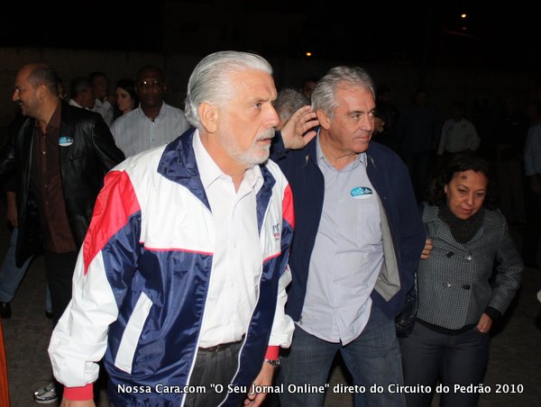 Chegada do governador Jaques Wagner e o candidato a vice Oto Alencar &agrave; Ma&ccedil;onaria