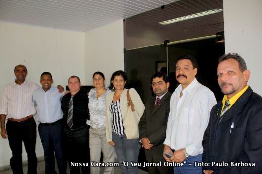 Da esq/direita Ubaldo Suzart, Paulo Brasil, Galego do Regional, Carm&eacute;m L&uacute;cia, Jovita Lima, Valdiran Marcques, Am&oacute;s Bispo Pereira e Normando Torrres