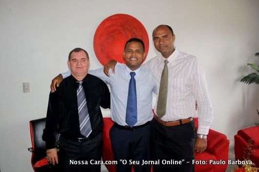 Galego do Regional (camisa preta) Paulo Brasil (centro) e Ubaldo Suzarte (direita)