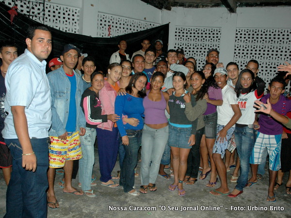 Gurpo de jovens local liderados pelo jovem Luis Eduardo na luta pela emancipa&ccedil;&atilde;o do distrito