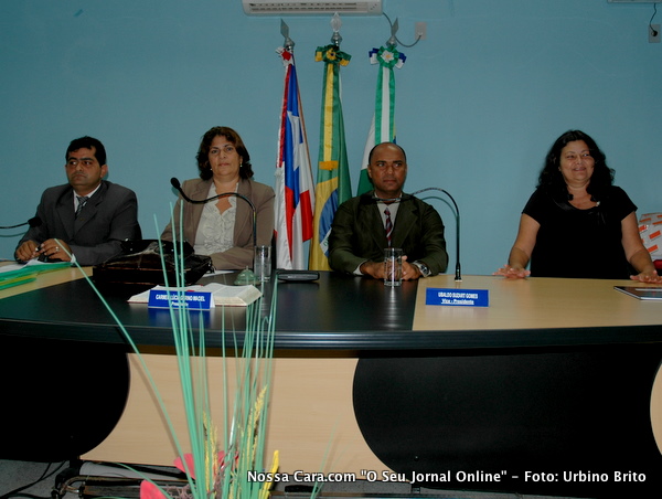 Da esq/direita Valdiran Marques, Carm&eacute;m L&uacute;cia, Ubaldo Suzart e Ruthe Contadora