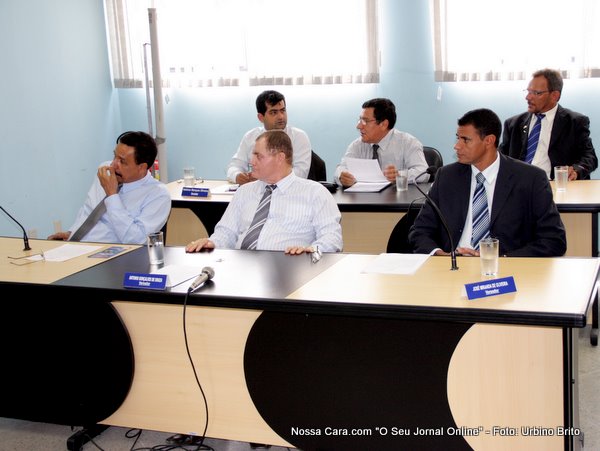 Da esq/direita na fileira da frente Am&oacute;s Bispo, Galego do Regional, Jos&eacute; Miranda, na fileira detr&aacute;z Valdiran Marques, Cherubino Jos&eacute; de Souza e Normando Torres