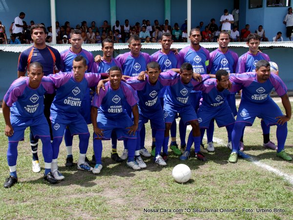 Time do Oriente que perdeu para o pequi de A&eacute;liio Rios