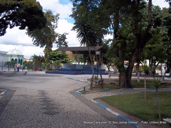 Imagem feita a partir da entrada da da esquina da Duque de Caxias