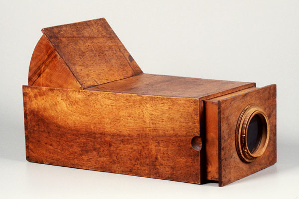 Câmera obscura ano de 1800