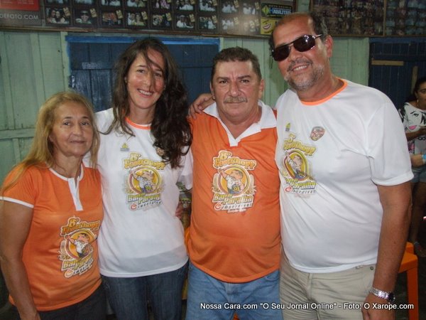 Da esq/direita Joerlinda (esposa) do Paraiba, Bel Checon, Paraiba e Z&eacute; Nunes