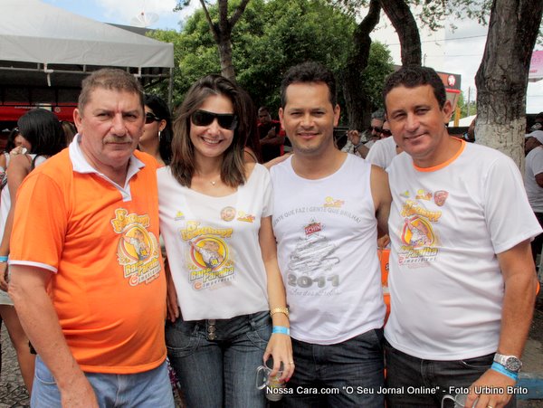 Da esq/direita Paraiba, Zane, Abissay e Fl&aacute;vio