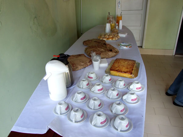 Mesa do caf&eacute; da manh&atilde;
