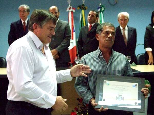 Evil&aacute;sio Costa, comerciante antigo de Eun&aacute;polis